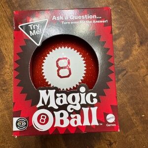 Mattel Red and White Magic 8 Ball